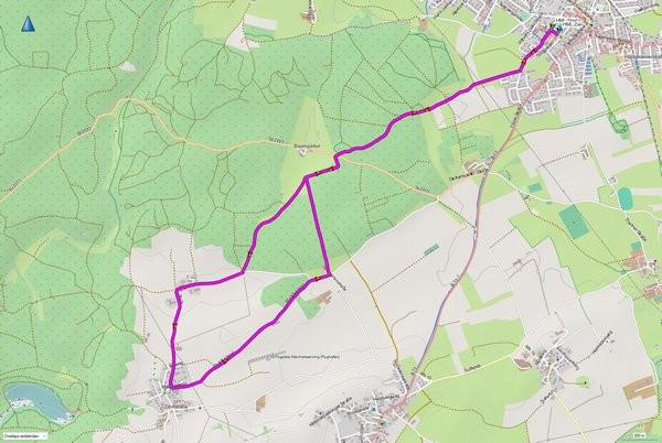 Strecke 10km